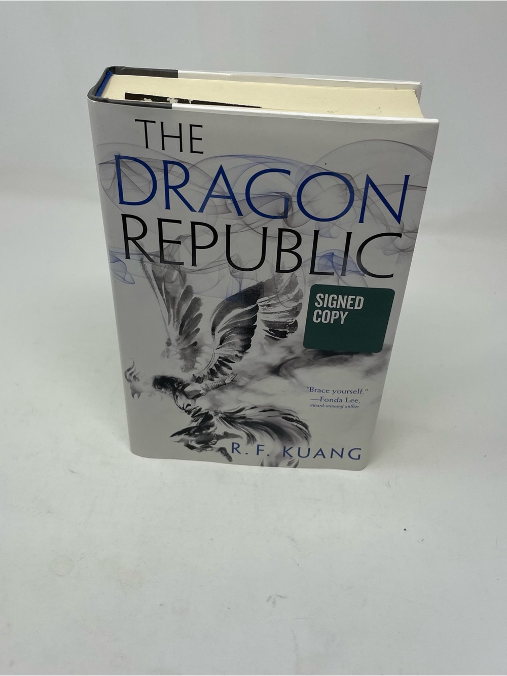 The Dragon Republic Hardcover Book - White and Blue - R. F. Kuang